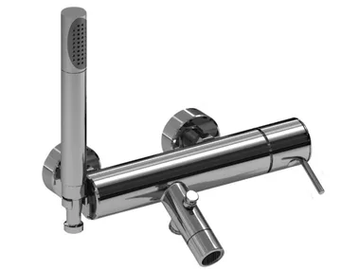 LUCILLA 3267-306 - Wall-mounted bathtub mixer with hand shower by RUBINETTERIE STELLA - view 2